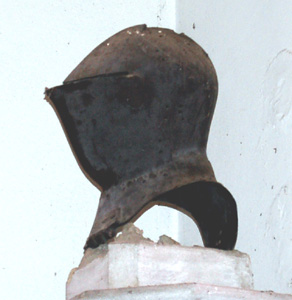The tilting helm of Sir John Gostwick August 2010